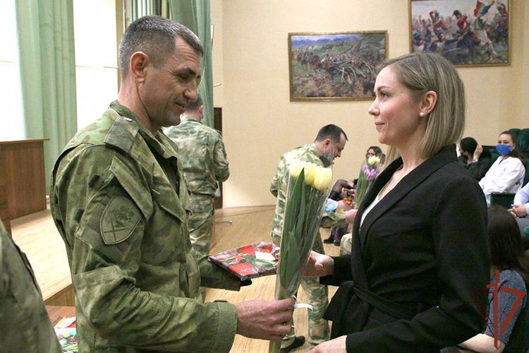 Мероприятия в рамках Международного женского дня прошли в Северо-Кавказском округе Росгвардии