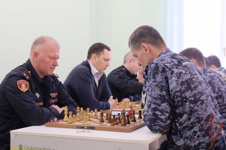 Чемпионат Северо-Западного округа Росгвардии по шахматам прошел  в Санкт-Петербурге 