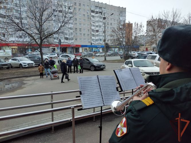 В Саровской дивизии прошел комплекс мероприятий, приуроченных ко Дню войск национальной гвардии