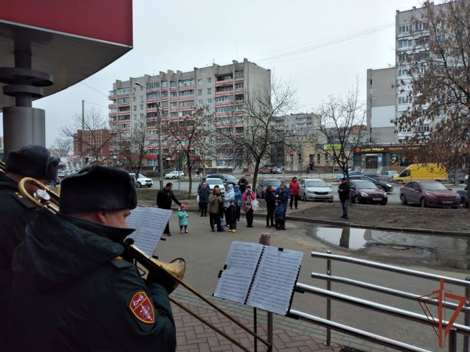 В Саровской дивизии прошел комплекс мероприятий, приуроченных ко Дню войск национальной гвардии