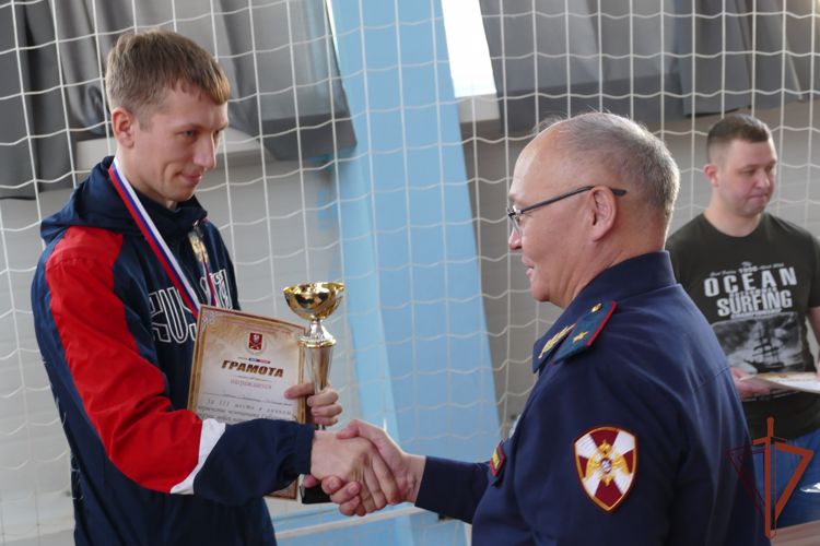 Чемпионат Сибирского округа Росгвардии по комплексному единоборству состоялся в Омске
