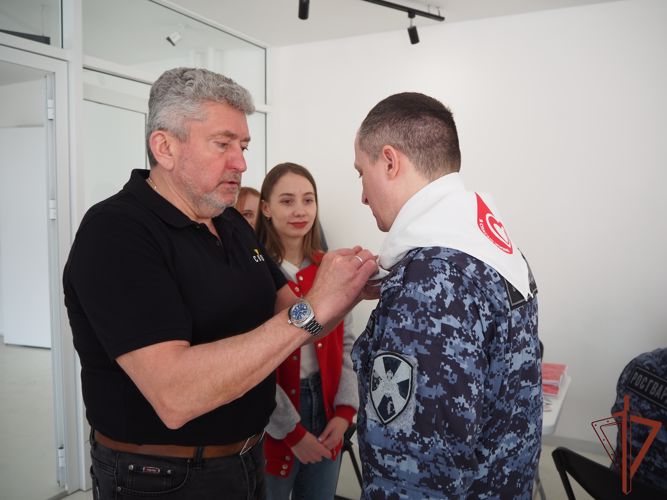 Росгвардейцы поддержали донорскую акцию «Белгород. Свои всегда рядом!»