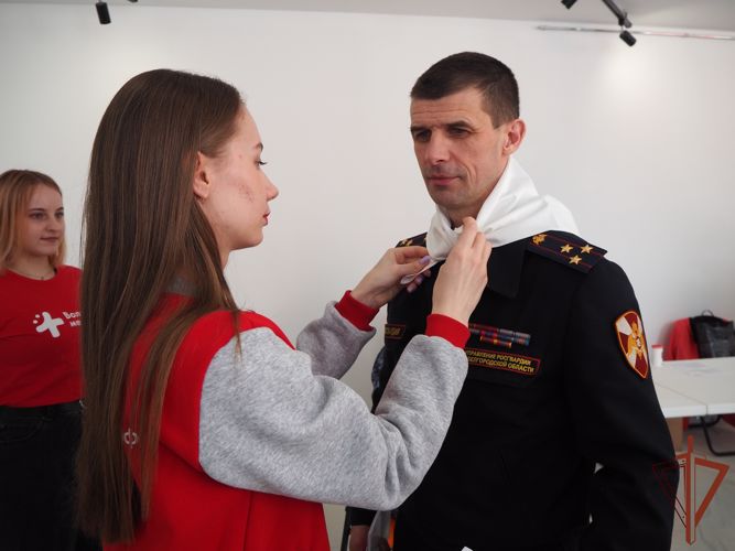 Росгвардейцы поддержали донорскую акцию «Белгород. Свои всегда рядом!»
