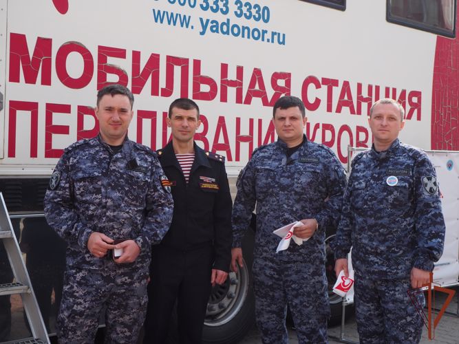 Росгвардейцы поддержали донорскую акцию «Белгород. Свои всегда рядом!»