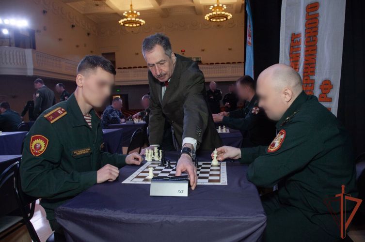 В Росгвардии определены победители чемпионата по шахматам