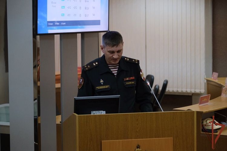 В Уральском округе Росгвардии состоялось заседание научно-практической секции