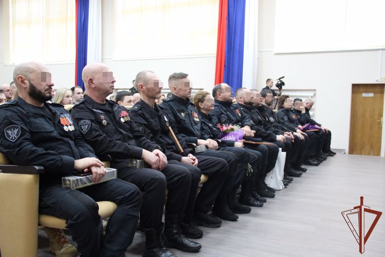 В Подмосковье поздравили с 30-летием личный состав СОБР  «Булат»  Росгвардии 