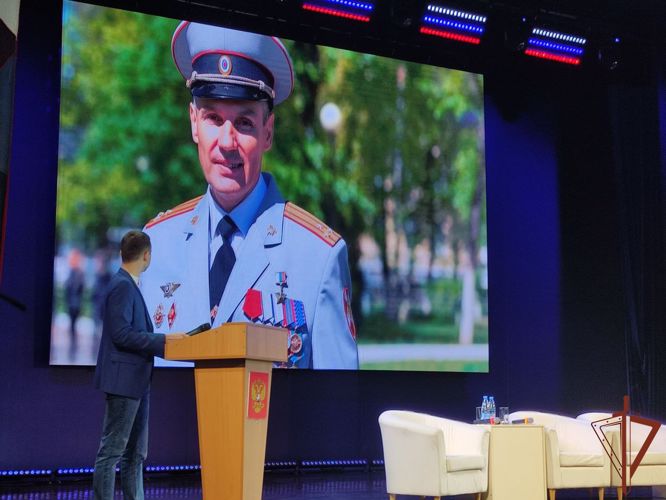 Герой России  Андрей Фроленков в Брянске принял участие в проекте «Герои среди нас» 