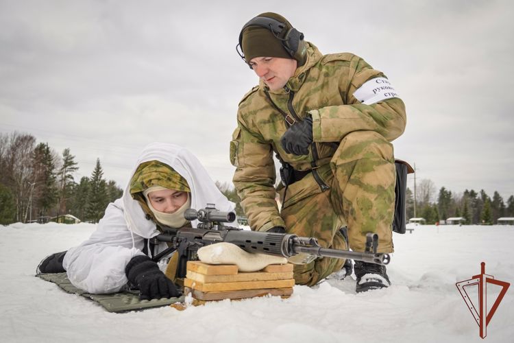 Опыт СВО используется в подготовке росгвардейцев-снайперов 