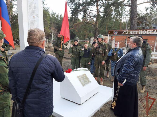 Представители Росгвардии присоединились к патриотической акции «Марш потомков победителей» в Кургане