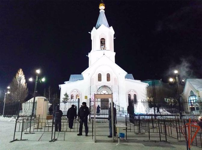 На Урале Росгвардия обеспечила безопасность граждан в период празднования Пасхи 