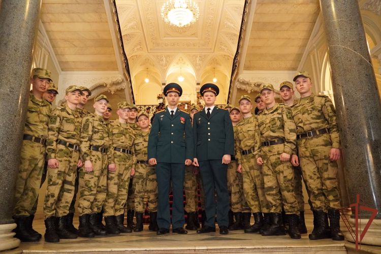 Батальон охраны и обеспечения Северо-Западного округа Росгвардии отметил 105-летие