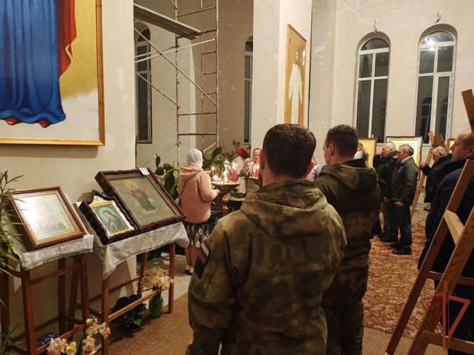 Росгвардейцы приняли участие в праздничных пасхальных мероприятиях в новых российских регионах