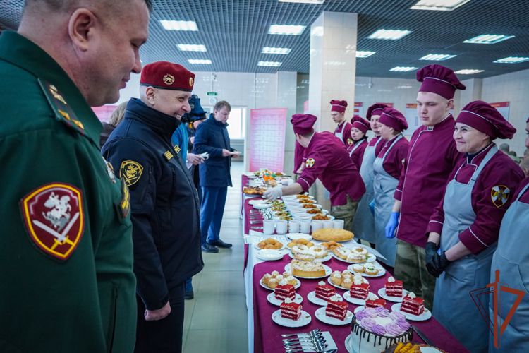 В Санкт-Петербурге прошел конкурс военных поваров Северо-Западного округа Росгвардии