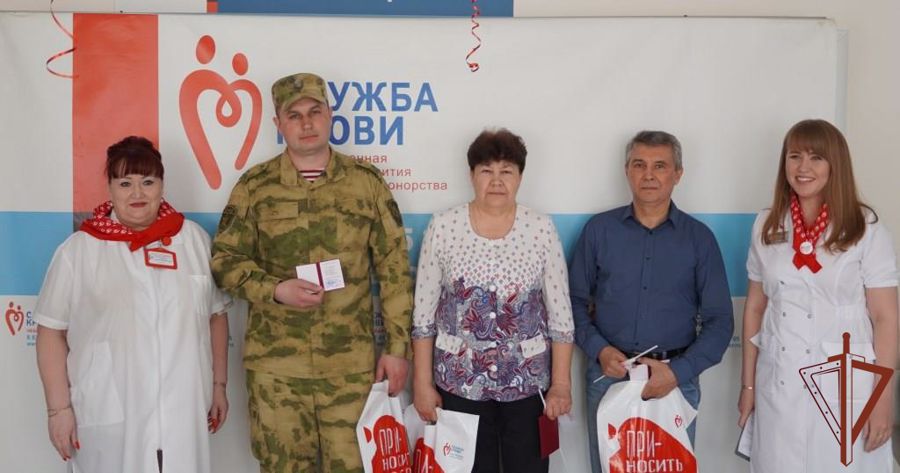 Росгвардейцы Приволжского округа присоединились к всероссийской донорской акции (видео)