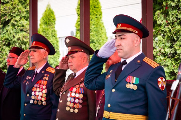 Отдельный батальон охраны и обеспечения Северо-Кавказского округа Росгвардии отметил годовщину образования