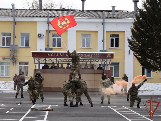 День призывника состоялся в Северском соединении Росгвардии (видео)