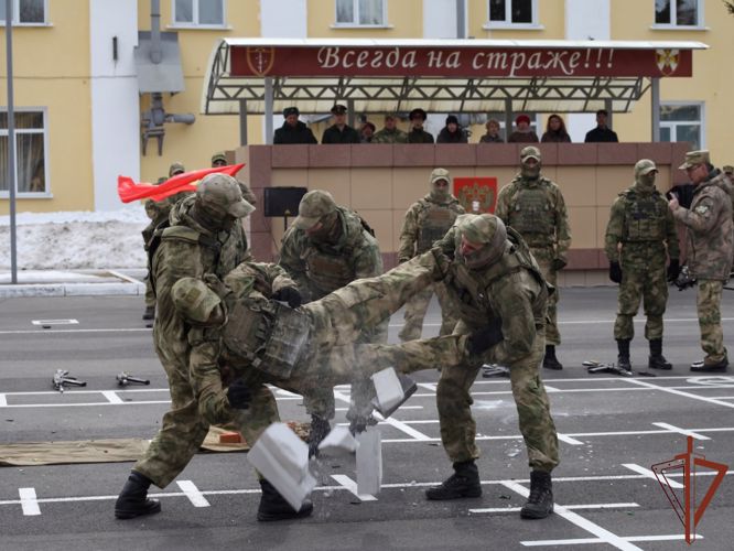 День призывника состоялся в Северском соединении Росгвардии (видео)