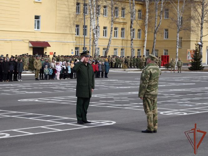 День призывника состоялся в Северском соединении Росгвардии (видео)