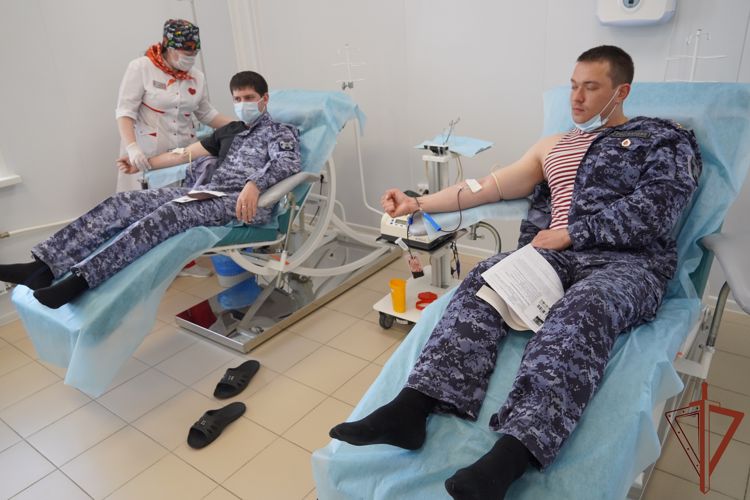  Ведомственную акцию «От сердца к сердцу» поддержали росгвардейцы из Саратова