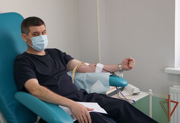 В Ульяновске росгвардейцы приняли участие в донорской акции «От сердца к сердцу»