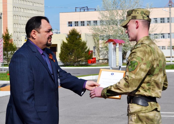  Профессиональный праздник отметили военнослужащие  подразделений по охране важных государственных объектов на юге России 
