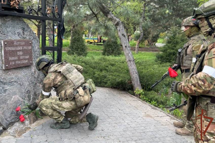 Росгвардия приняла участие в памятных мероприятиях, посвященных ликвидаторам аварии на Чернобыльской АЭС