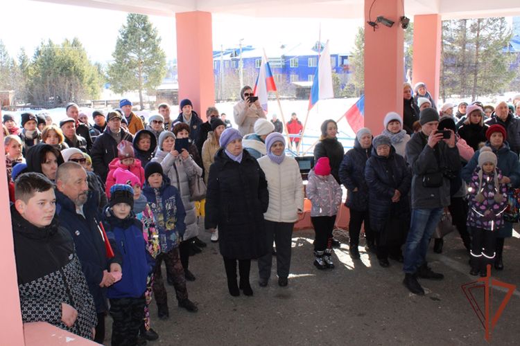В Забайкальском крае открыли мемориальную доску в память о сотруднике спецподразделения Росгвардии Бурятии