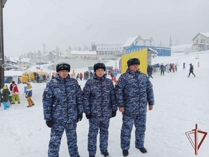 Безопасность массовых мероприятий в Кузбассе  обеспечила Росгвардия 