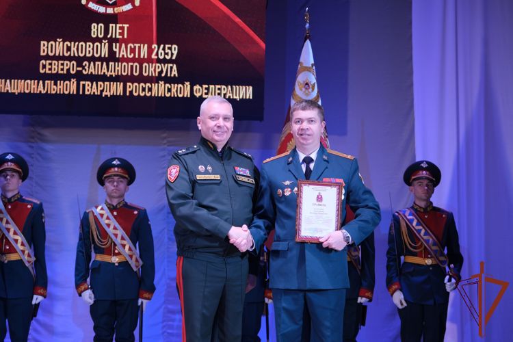 В Калининграде отметили 80-ю годовщину специального моторизованного полка Росгвардии