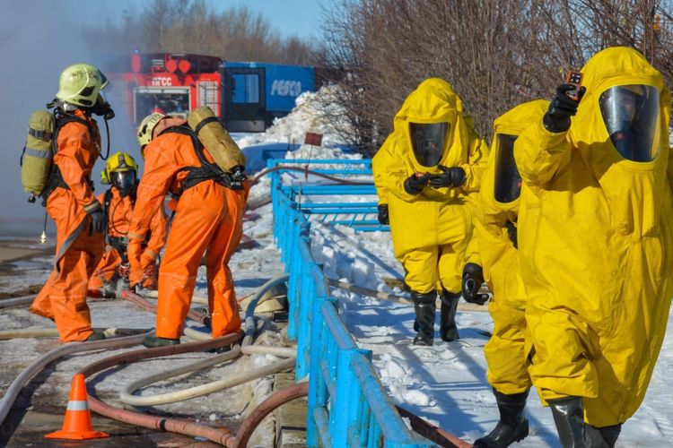 Росгвардейцы приняли участие в учении «Безопасная Арктика-2023» в Архангельской области