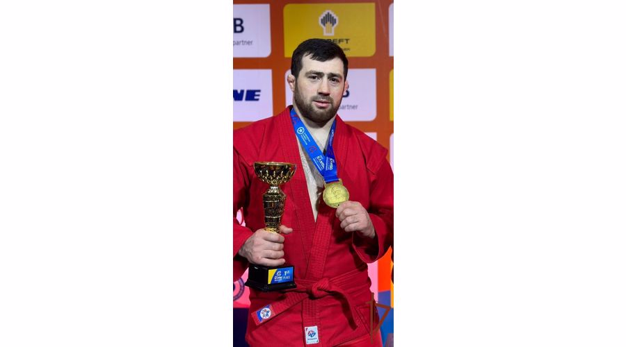 Спортсмен из Росгвардии стал чемпионом Европы по боевому самбо