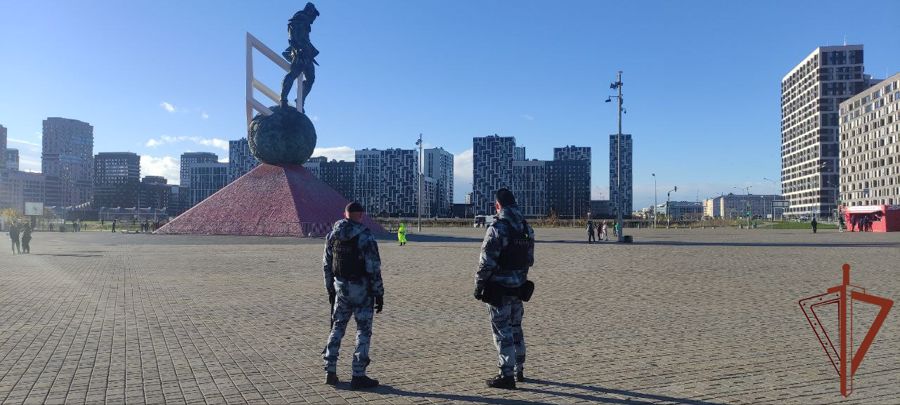 Правопорядок на футбольном матче РПЛ в столице обеспечили сотрудники Росгвардии