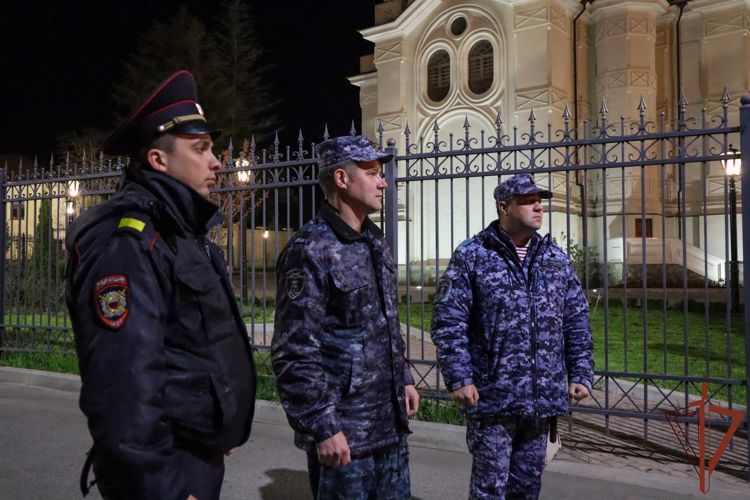 Росгвардейцы обеспечили правопорядок в период празднования Пасхи на Северном Кавказе