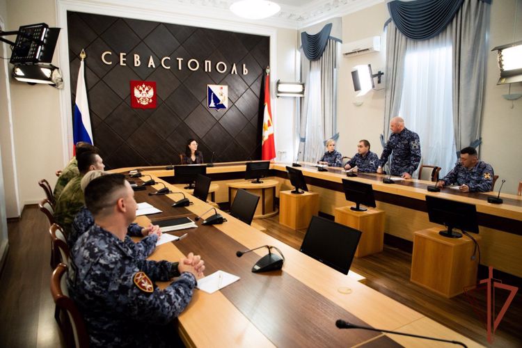 Состоялся сбор с начальниками пресс-служб Южного округа Росгвардии 