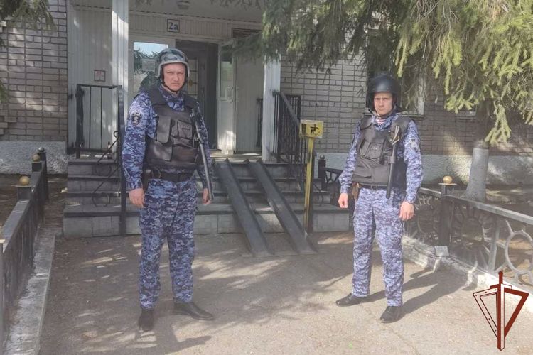 В адрес росгвардейцев в Ульяновской области поступила благодарность за  предотвращение пожара на охраняемом объекте