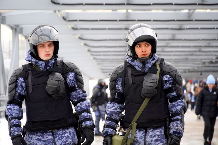 В Санкт-Петербурге во время матча «Зенит» - «Урал» правопорядок охраняли 600 росгвардейцев