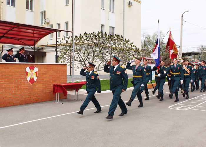 Профессиональный праздник отметили военнослужащие  подразделений по охране важных государственных объектов на юге России 