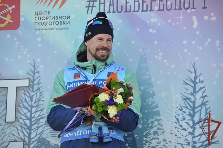 Спортсмен Росгвардии победил в супермарафоне на чемпионате России по лыжным гонкам