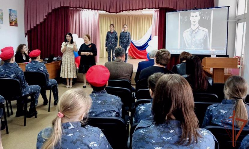  Память Героя России увековечена в одной из школ Кубани