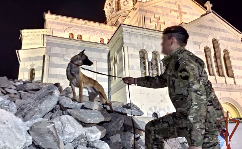 Росгвардия обеспечила безопасность участников пасхальных торжеств на юге России 