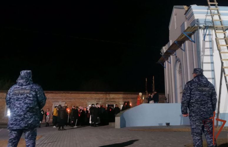 На Урале Росгвардия обеспечила безопасность граждан в период празднования Пасхи 