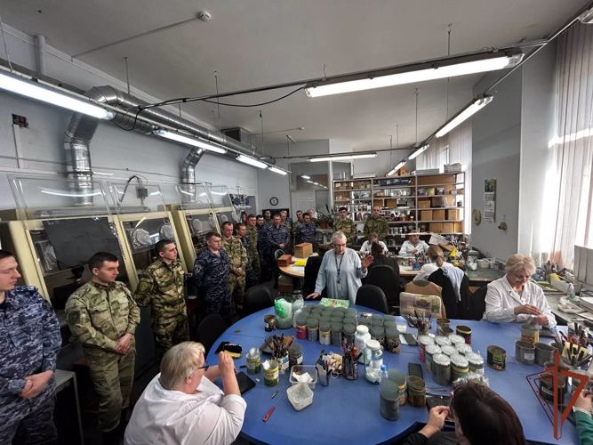 Сын создателя первого противогаза напутствовал специалистов РХБ защиты СЗО Росгвадии (видео)