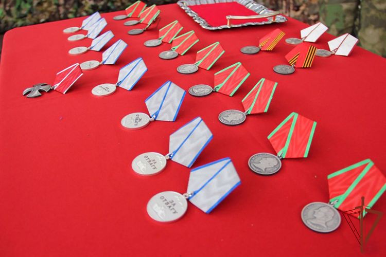 Росгвардейцам вручили награды в зоне проведения специальной военной операции 