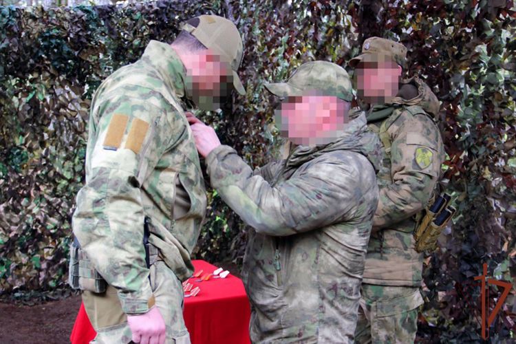 Росгвардейцам вручили награды в зоне проведения специальной военной операции