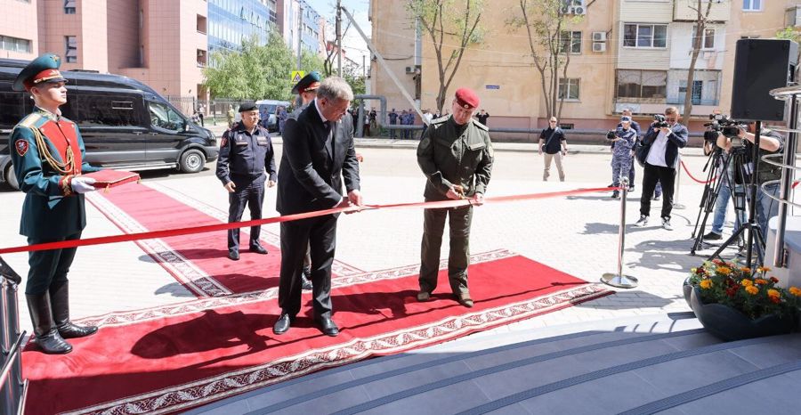 Генерал армии Виктор Золотов совершил рабочую поездку в Астраханскую область 