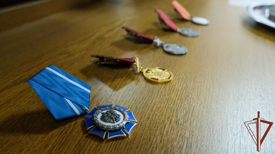 Государственные награды вручили в Уральском округе Росгвардии