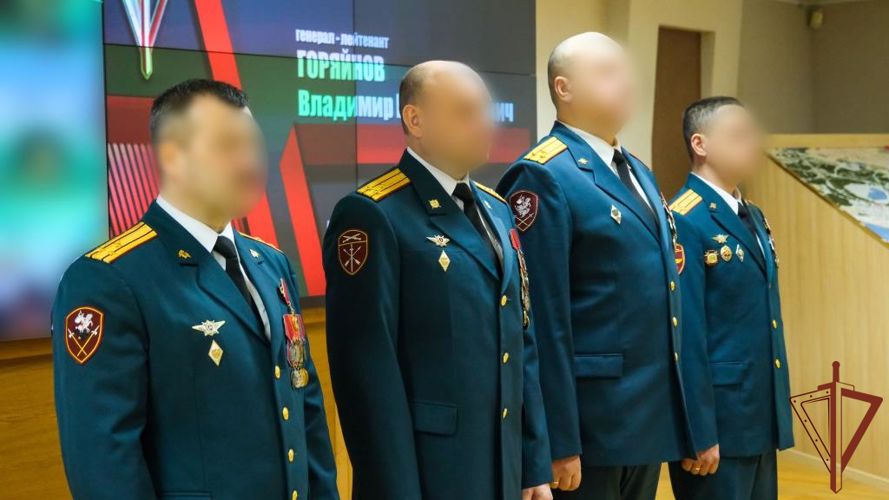 Государственные награды вручили в Уральском округе Росгвардии