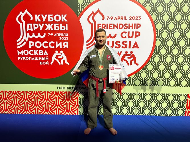 Офицер Росгвардии победил на этапе Кубка мира по рукопашному бою