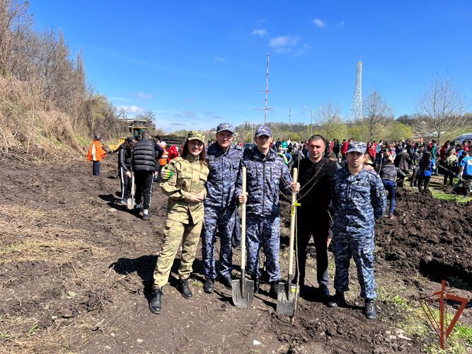 Росгвардейцы приняли участие в экологической акции во Владикавказе 